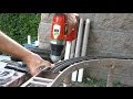 O scale trains by ron  outdoor layout  e3  track plan  loop 1 build