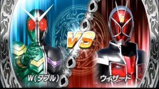 Kamen Rider Super Climax Heroes (Double) vs (Wizard) HD screenshot 4