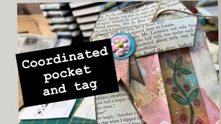 TWIN SET! Pocket and tag pair starts with junk mail ~ #junkjournalideas