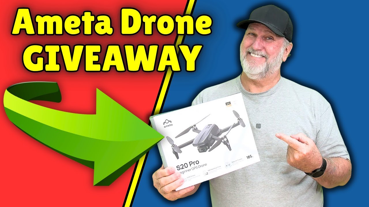 Drone Raffle The DRONE Giveaway - We Have a Winner! Is it YOU! - YouTube