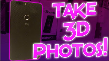 Take 3D Photos On ZTE Blade Zmax!