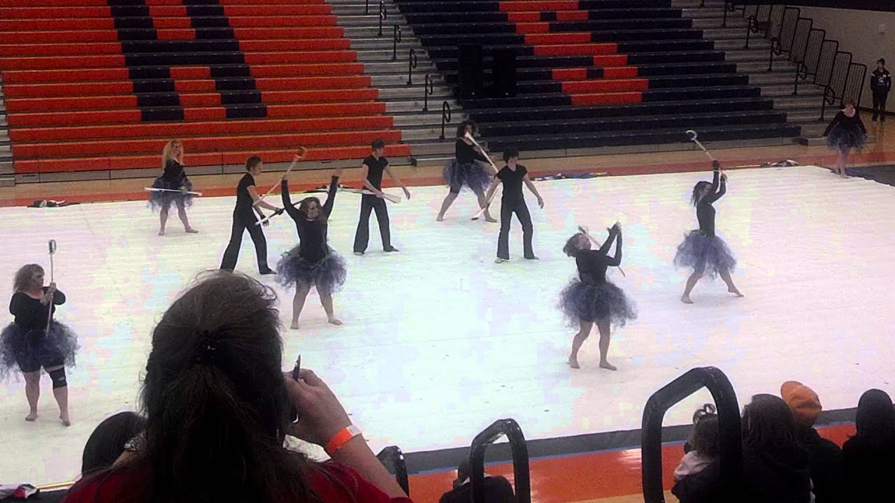 Coffee County Central High School Winterguard Show YouTube