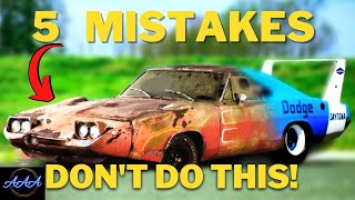 Top 5 WORST MISTAKES Classic Car Owners STILL Make