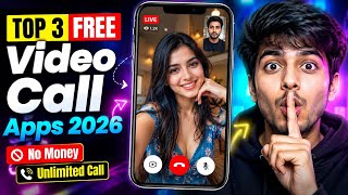 😍 Best 3 Free Video Call Apps 2026 | Best Free Video Call App With Girls | Top Video Chats Apps screenshot 2