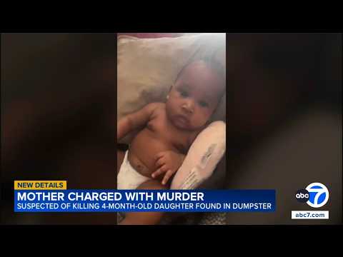 Los Angeles mother charged with murder after baby found in dumpster