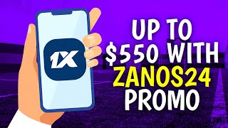 1XBET promo code // Code promo 1xBet - ZANOS24 - BONUS 520$ for registration. Promo code 1xBet
