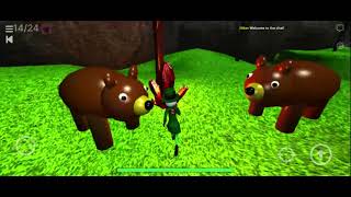 Catstyle Forest And Waterfall - Hiberworld Gameplay