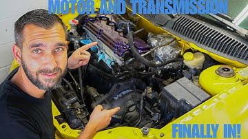 Installing Motor and Transmission in SRT4