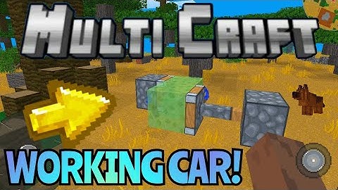 How to Make a Car in MultiCraft! (easy)