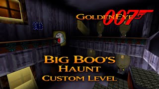 GoldenEye 007 N64 - Big Boo's Haunt - 00 Agent (Custom level)