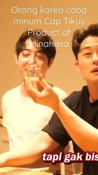 Alcohol from minahasa manado #captikus #korea #minahasautara #minahasa