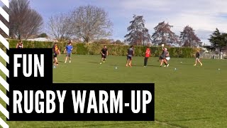 Rugby Drill: Over the Shoulder Touch – Develop Offload Timing & Scanning