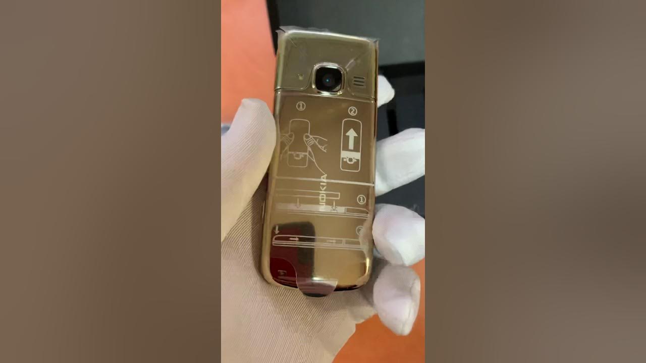 ?вот как выглядит ОРИГИНАЛЬНЫЙ и НОВЫЙ телефон Nokia 6700 Classic  Gold???