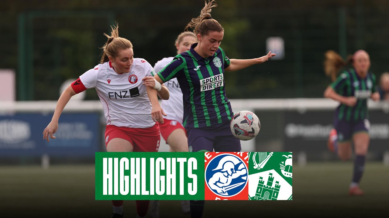 Highlights: Spartans 0 Hibs 4 | ScottishPower Women's Premier League