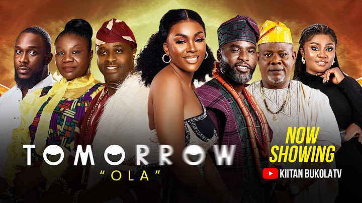 TOMORROW (OLA) YORUBA MOVIE 2025 | KIITAN BUKOLA, IBRAHIM CHATTA, FEMI ADEBAYO, MIMISOLA DANIELS
