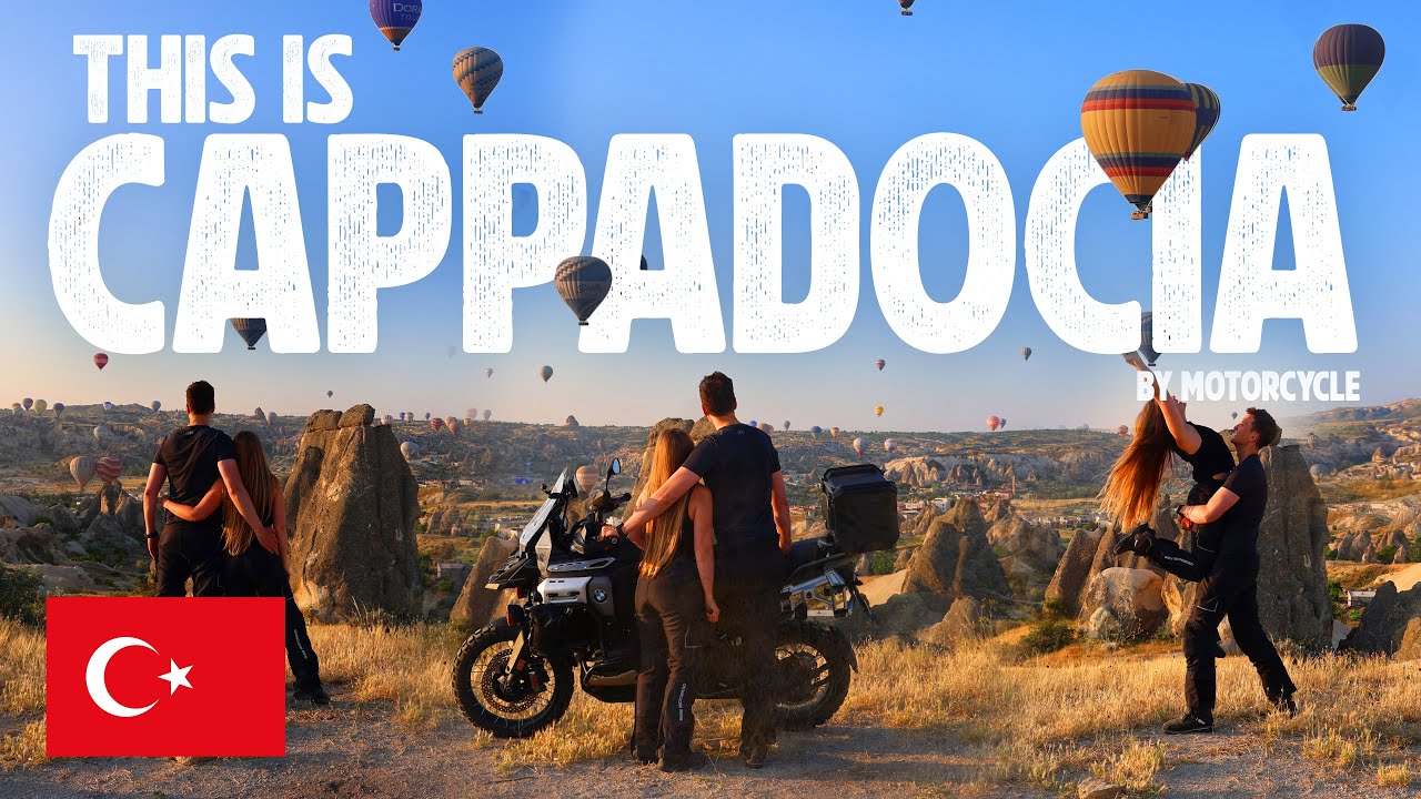 This Might Be the Most Beautiful Place in Turkey! … Cappadocia Motorcycle Tour RTW  [S2 EP11]