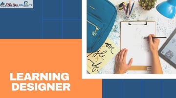 Learning Designer -Lesson Planning