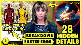 HOW DEADPOOL Will Enter MCU? | LOKI S2 EP2 Breakdown, Hidden Details & Easter Eggs | @SuperFansYT
FOLLOW ME ON TWITTER: https://twitter.com/SFYTSwapnil
Now DEADPOOL Will Enter MCU | LOKI S2 EP2 Breakdown, Hidden Details & Easter Eggs | LOKI S2 EP2 Breakdown, Hidden Details & Easter Eggs @SuperFansYT #lokiseason2 #lokiseason1 #lokiseries #lokireview
↪️ LOKI: https://tinyurl.com/MarvelLoki
↪️ Secret Invasion: https://tinyurl.com/SecretInvasionYT
↪️ What If: https://tinyurl.com/WhatIfMCU
↪️ WandaVision: https://tinyurl.com/MarvelWandaVisionMCU
Loki season 2, episode 2, me humara God of Mischief phir se team up karta hai Agent Mobius ke sath taki ek Superstar ko dhundh ke wo bacha paye is khatam hoti Sacred timeline ko. OB ki Temporal Loom ko repair karne ki koshish me aati hai ek bohot badi adchan. And s1 ke finale me bichadne ke baad, finally reunite hote hai MCU ke favorite variant couple. Sath hi me hoti hai ek purnae Thor villain ki entry, General Doxs ki grand scheme reveal, and kya Loki phir se banne wala hai ek villain? Janenge sab kuch is video me.
Hi Superfans, I’m Swapnil & ye hai breakdown loki S2 ke Episode 2 Breaking Brad ka, jahan sath hi me mai bataunga hidden details & easter eggs bhi. So without wasting any more time. Lets begin the video.
In the episode titled Breaking Brad of the popular series Loki, we see Loki and Mobius time-traveling to 1977 in London to search for Sylvie. However, Loki has doubts about the safety of this timeline and questions Sylvies presence there. As they investigate, they come across a movie premiere for Zaniac, starring Brad Wolfe, who is actually revealed to be Hunter X-5. In the comics, Zaniac is a demonic entity that possesses human hosts, including actor Brad Wolfe, but in the MCU, its portrayed as a fictional movie character.
Loki and Mobius chase Brad, who uses a modified TemPad to evade them. During the pursuit, Loki displays his powers, including illusions and the ability to control shadows. They eventually capture Brad and return to the TVA. There, they discover that Miss Minutes sent the last message to Renslayer, indicating a collaboration between the two.
Loki tries to extract information from Brad, who eventually reveals that Sylvie has started a new life on a branched timeline. Its disclosed that Sylvie had killed around 400 TVA agents while evading custody. Brad then leads them to Sylvie in Broxton, Oklahoma, in 1982, where she is working at a McDonalds.
Loki and Sylvie have a conversation where Loki tries to convince her to return and fix the TVA, but Sylvie is resistant. Meanwhile, Mobius enjoys a slice of pie. Brad reveals that General Dox plans to bomb all branched timelines, causing widespread destruction.
The trio heads to confront Dox, leading to an intense fight with magical displays. They manage to stop Dox, but many timelines have already been pruned, resulting in the death of billions. They return to the TVA and witness the devastation on the monitors.
With most branched timelines wiped out, Sylvie decides to return to Broxton, feeling that the TVA is the real problem. The episode ends with Sylvie holding He Who Remains time bangle, a powerful TemPad, suggesting potential future adventures.
Additionally, the destruction of the branched timelines raises questions about what this means for the MCU, especially considering that Sylvie returns to Oklahoma despite it being labeled a branched timeline. This episode sets the stage for further multiversal adventures and hints at the involvement of Victor Timely, a variant of He Who Remains, and Miss Minutes in the upcoming events of the show.
-
Tom Hiddleston as Loki
Sophia Di Martino as Sylvie
Owen Wilson as Mobius M. Mobius
Jonathan Majors as Victor Timely
Ke Huy Quan as Ouroboros OB
Gugu Mbatha-Raw as Ravonna Renslayer
Wunmi Mosaku as Hunter B-15
Eugene Cordero as Casey / Hunter K-5E
Rafael Casal as Brad Wolfe
Tara Strong as Miss Minutes
Kate Dickie
Liz Carr
Neil Ellice as Hunter D-90
-
My Gadgets:
💻 My Laptop - https://amzn.to/3zRnIE2
🎤 Mic for Recording on PC - https://amzn.to/3Cg7iHo
🔗 Mic Accesories - https://amzn.to/3xmZj7A
🔗 Mic Stand - https://amzn.to/3rZYroB
🎤 Mic for Phone recording: https://amzn.to/3fjdoN2
-
Disclosure:
Some of the links above are affiliate links, meaning, at no additional cost to you, I will earn a commission if you click through and make a purchase.
-
Copyright Disclaimer:
Under Section 107 of the Copyright Act 1976, allowance is made for fair use for - YouTube Community. Copyright Disclaimer Under Section 107 of the Copyright Act 1976, allowance is made for fair use for purposes such as criticism, comment, news reporting, scholarship, and research. HOW DEADPOOL Will Enter MCU? | LOKI S2 EP2 Breakdown, Hidden Details & Easter Eggs | @SuperFansYT
