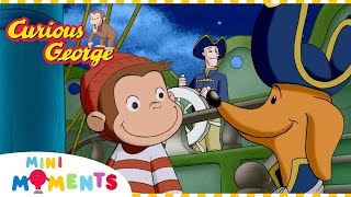 Pirate George ⚓️ | Curious George | Mini Moments