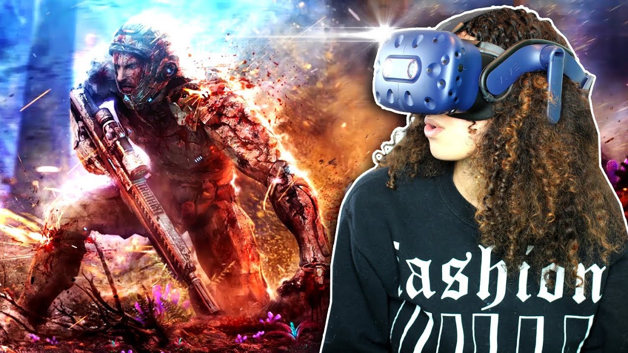CRAFT, BUILD & SURVIVE IN THIS VR FPS ADVENTURE! - Dawn Gameplay & Review (HTC Vive Pro) - YouTube