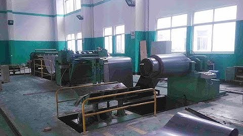 CRGO slitting line, silicon steel slitting machine