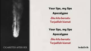 Apocalypse - Cigarettes After Sex | Lirik Terjemahan