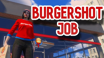 QBCore - 🍔 FREE Burgershot Job 🍔 | Install & Showcase | FiveM Tutorial 2024