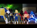 Dragon Ball Sparking Zero - All Vegeta Transformations - Base - GT- Evolved Blue(4K 60fps)