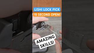 LISHI VEHICLE 15 second pick! #lockpicking #locksport #tip