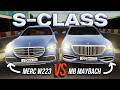 😈САМЫЙ ИМБОВЫЙ МЕРС В ОБНОВЕ😈 MERCEDES S CLASS W223 vs МАЙБАХ СРАВНЕНИЕ BLACK RUSSIA