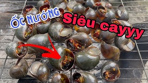 Ốc Bươu Nướng Sa Tế Siêu CAY | Bắt Ốc Bươu Mùa Nước Rút | Thèm Ăn Vlog