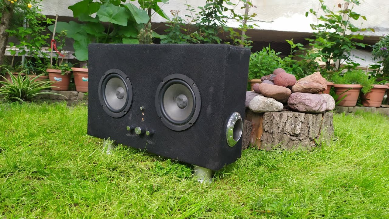 aktif subwoofer kabini yapimi detayli anlatim tda7294 youtube