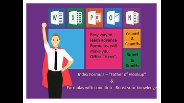 Advance Excel Knowledge (in Hindi) - Index + Match, Vlookup, Sumif & Sumifs, Countif & Countifs
