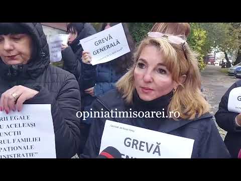 Scandal la Casa de Pensii, la Timisoara, unde angajatii sunt in greva generala