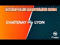 2024 interpoles masculins volleyball  chatenay vs lyon  demifinale terrain 1