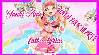 Download Lagu Aikatsu friend!! Open your heart (full ~ lyrics) Yuuki Aine MP3