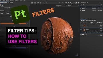 What is a filter in substance painter