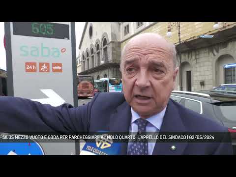 SILOS MEZZO VUOTO E CODA PER PARCHEGGIARE AL MOLO QUARTO: L'APPELLO DEL SINDACO | 03/05/2024