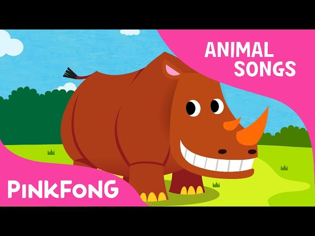 Ballerino Rhinoceros | Rhinoceros | Animal Songs | Pinkfong Songs for Children class=