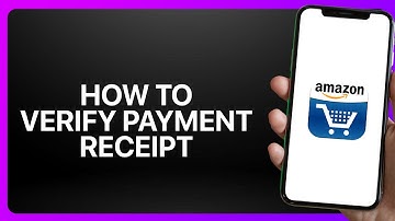 How To Verify Payment Receipt In Amazon Shopping App 2025! Tutorial