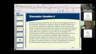 Full LAWS12061 Zoom Session (August 6) News