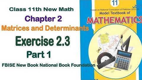 Class 11 Maths Chapter 2 Exercise 2.3 | National Book Foundation Class 11 Maths ex 2.3 | Fbise Math