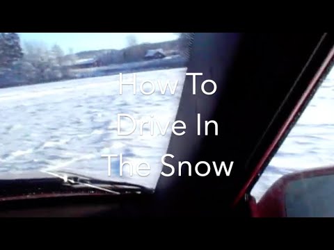 How To Drive In The Snow - YouTube