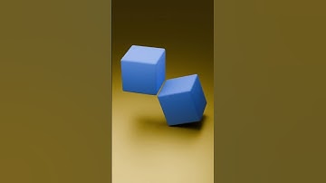 Cube duo | Motion Graphics for fun | Blender 4 #shorts #blender
