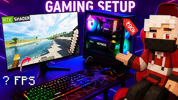 I Built My First Gaming Setup... Minecraft FPS SHOCKED Me! 🤯