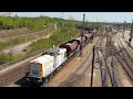 Güterzugverkehr am Rangierbahnhof München-Nord