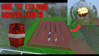 Blast 1000 TNT In Survivalcraft 2 - Android Gameplay screenshot 3