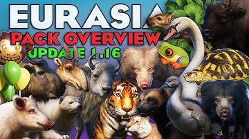 🐻 COMPLETE OVERVIEW! New Morphs, Babies, & Features | Planet Zoo Eurasia Animal Pack & Update 1.16