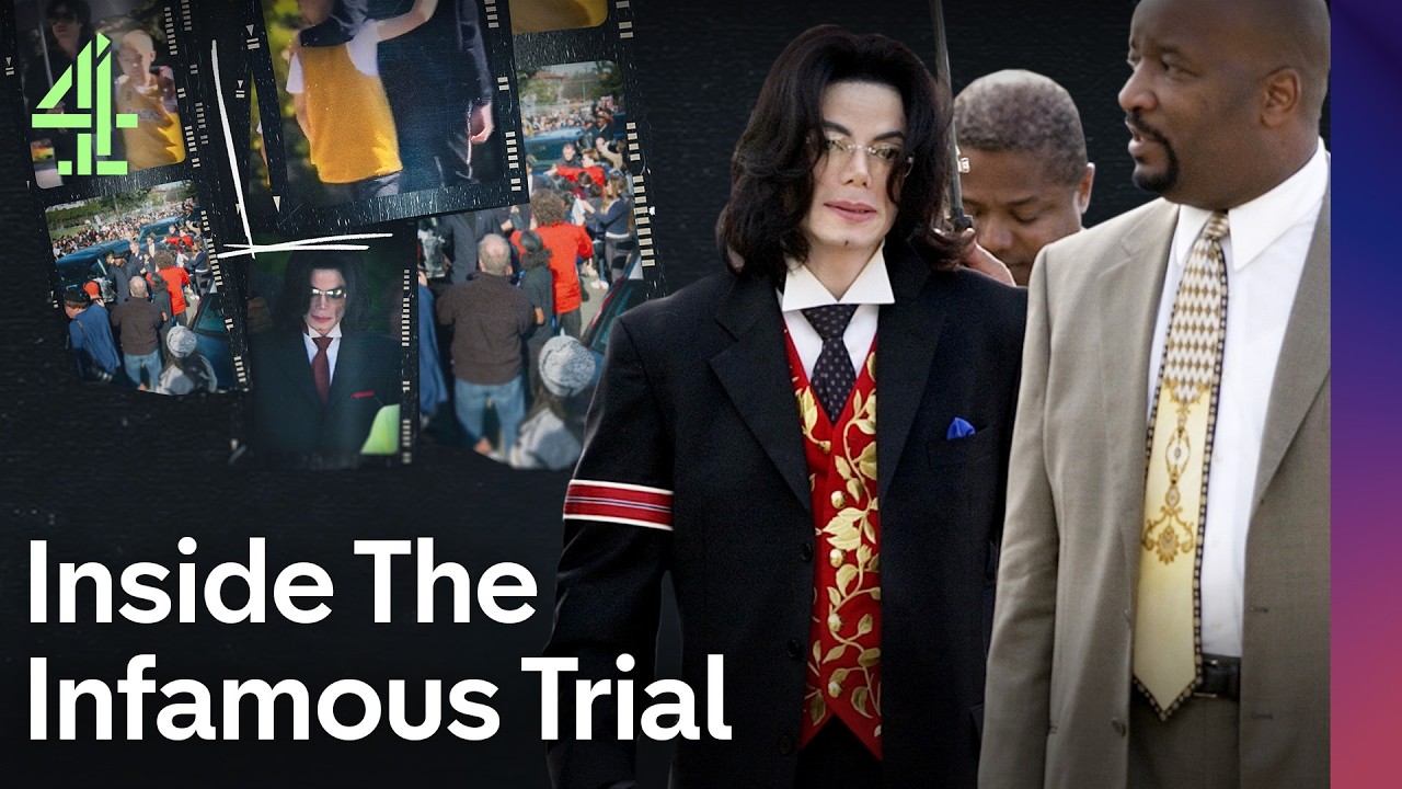 Documentary backdrop image for The Trial Of Michael Jackson: Inside The Trial That Divided America (2026)