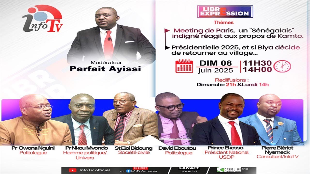 LIBRE EXPRESSION DU 08 JUIN 2025